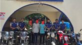 মৌলভীবাজারে মোটরসাইকেল চোর চক্রের ৩ সদস্য গ্রেপ্তার, ৫টি মোটরসাইকেল উদ্ধার